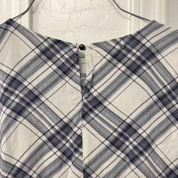 Maurices Plaid Tiered Babydoll Top - Picture 5 of 5